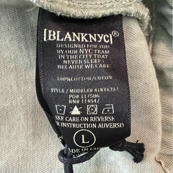 Blank NYC | Smoke Green Shirt Jacket / Shacket - Picture 14 of 15